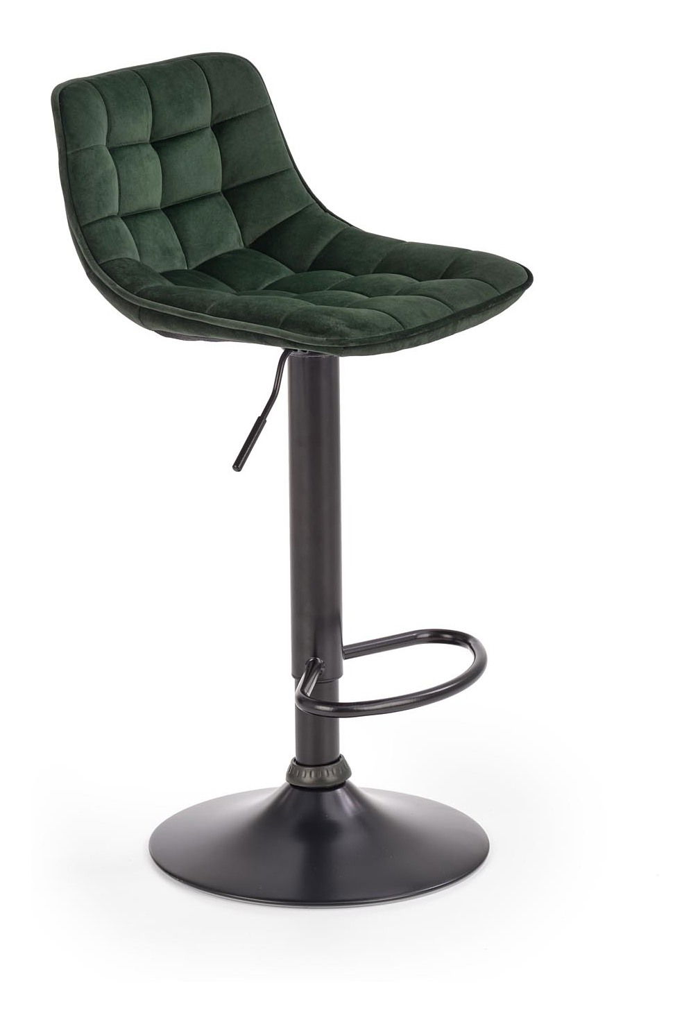Barová stolička Hertha (tmavozelená)