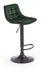 Scaun tip bar Hertha (verde închis)