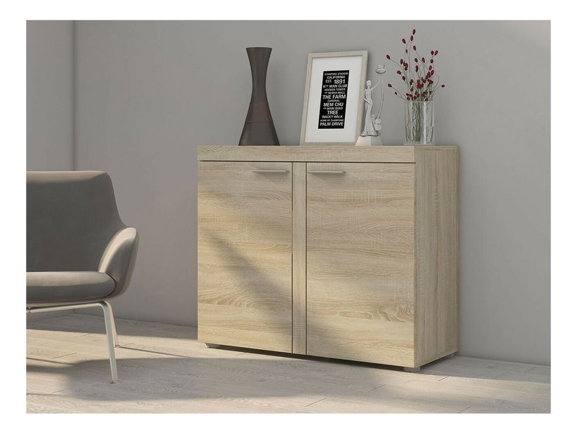 Comodă Rokara 2F 3 (stejar sonoma)