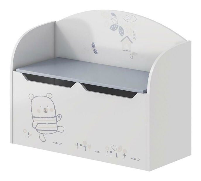 Box pentru jucării Boarta (alb) 