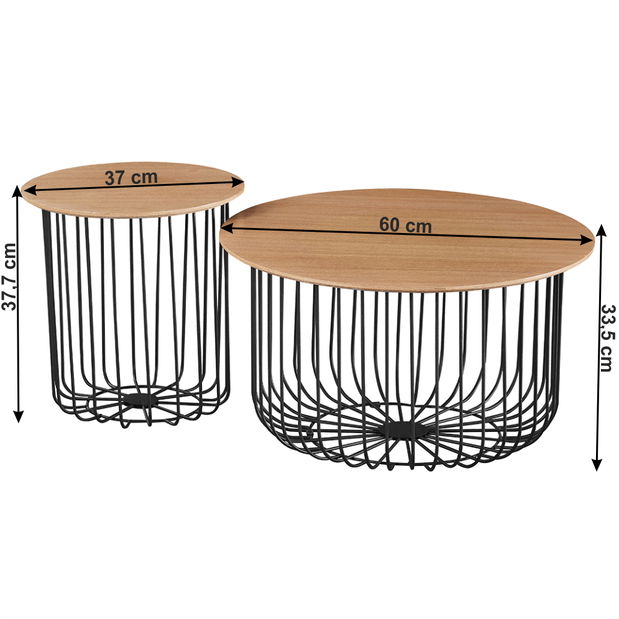 Set 2 mese de cafea Grulo 