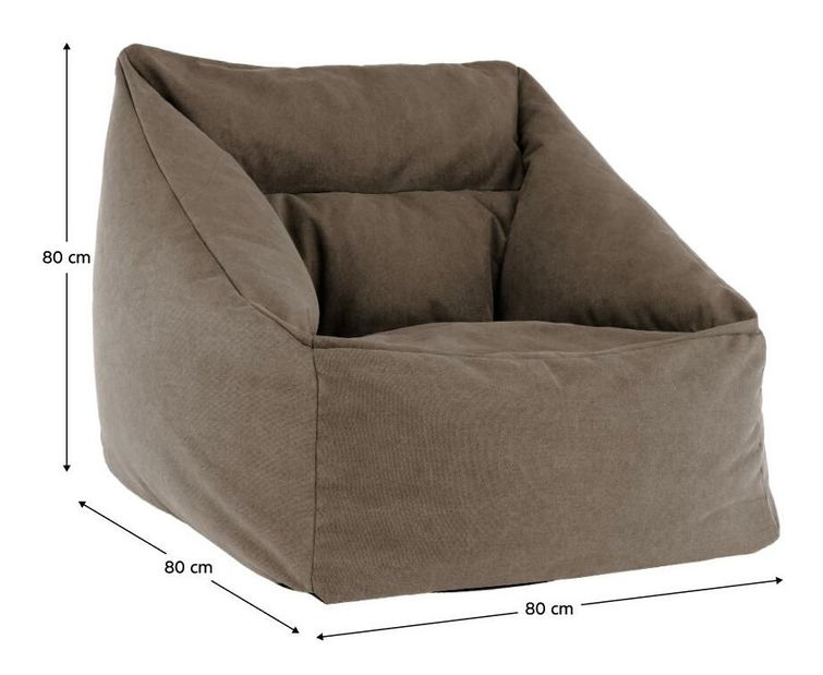 Fotoliu puf Urasy (maro) 