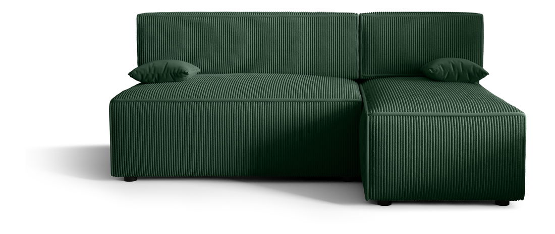 Sarok ülőgarnitúra Mirage Sed (sötétzöld) (J)