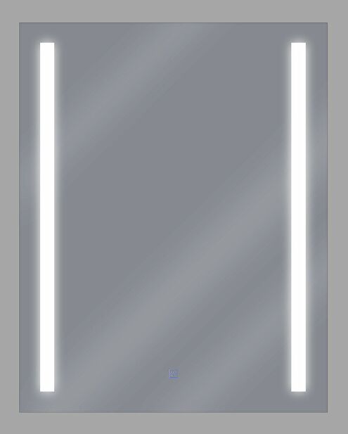 Zidno ogledalo 70 x 90 cm Marinet (srebrna)