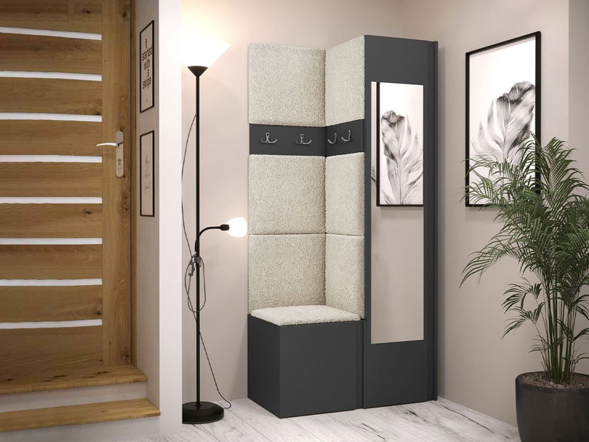 Predsieň Tovenaz XXV (grafit + béžová)