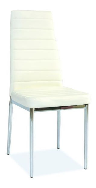 Jedálenská stolička H-261 biela MOB-4157