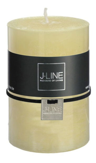 Sviečka Jolipa (7x7x10cm) (Žltá)