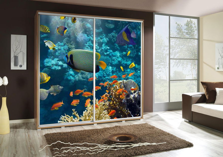 Ruhásszekrény Daina (akvárium 1 minta)