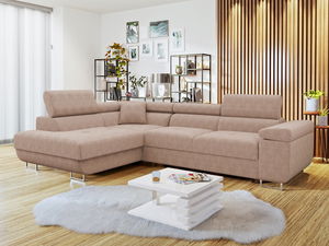 Kutna garnitura Terazuro (ružičasta)