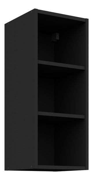 Horný kuchynský regál Sienla 30 G 72 OTW (čierna matná)