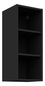 Raft superior de bucătărie Sienla 30 G 72 OTW (negru mat)