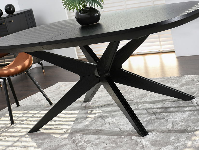 Jedálenský stôl Santander (čierna)