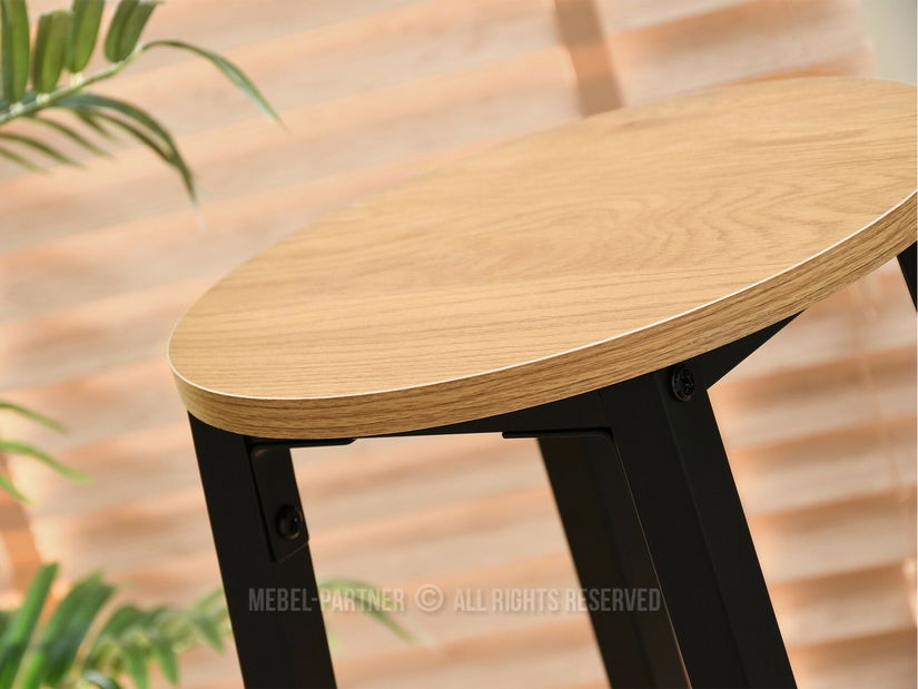 Barska stolica Fukando (hrast + crna)