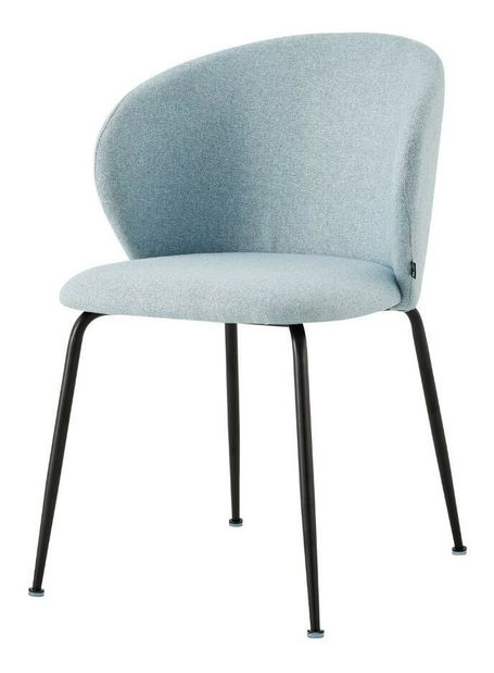 Jedálenská stolička Medial (sivomodrá + čierna)