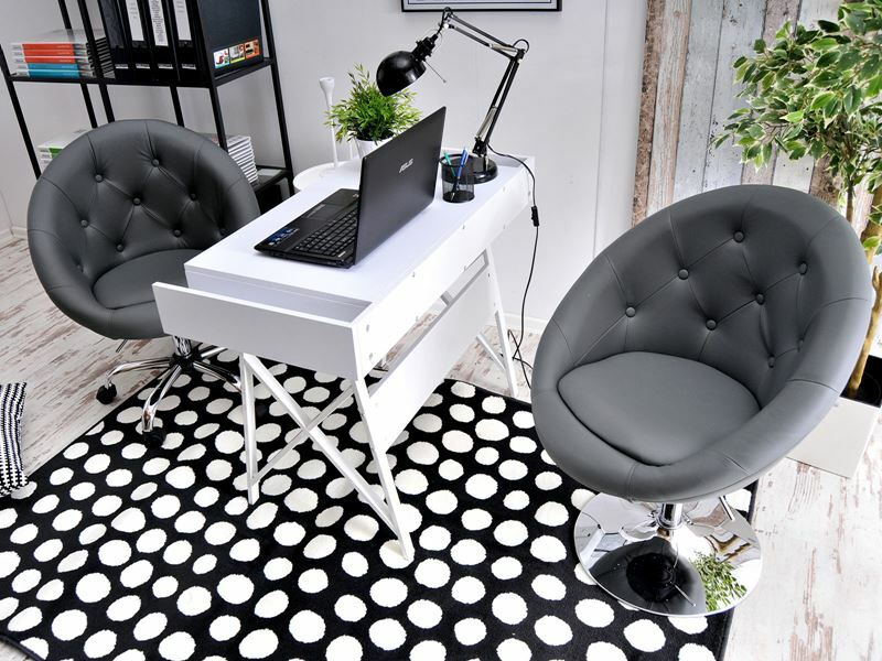 Fotel Lush 3 (szürke + fekete)