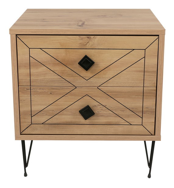 Éjjeliszekrény Luna (fenyő)