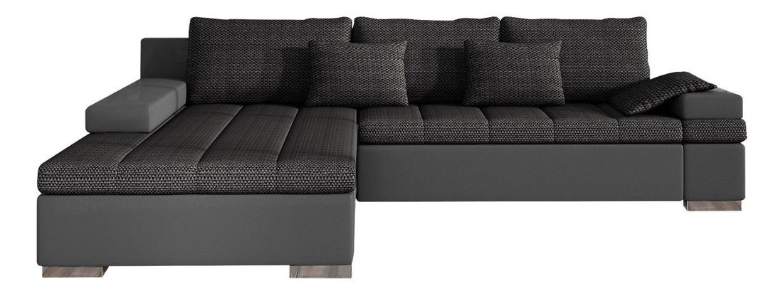 Rohová sedacia súprava Katana (tmavohnedá + béžová)