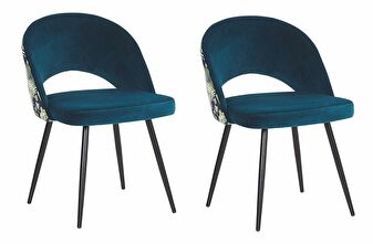 Set 2 kom. blagovaonskih stolica VIVANI (plava)
