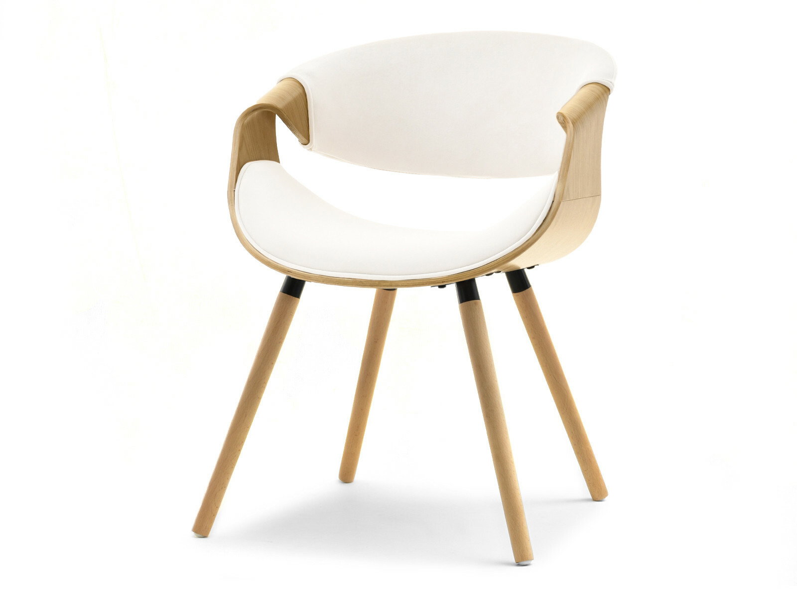 Étkezőszék Busque (krém + tölgy)