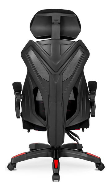 Gaming fotelja Mananera (crna + crvena) 