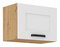 Felsőszekrény Lesana 2 (fehér + artisan tölgy) 50 GU-36 1F 