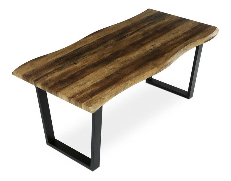 Masă sufragerie Hombros 3 (old style wood) (pentru 8 persoane)