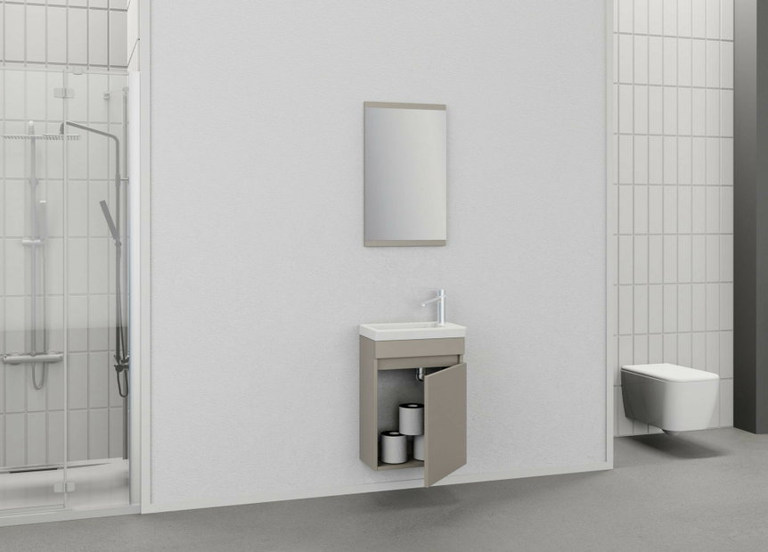 Set mobilier baie Marriol 45 (latte)