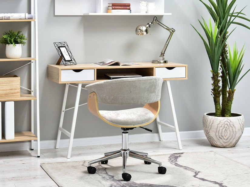 Szék Manzaro (kőris + króm)