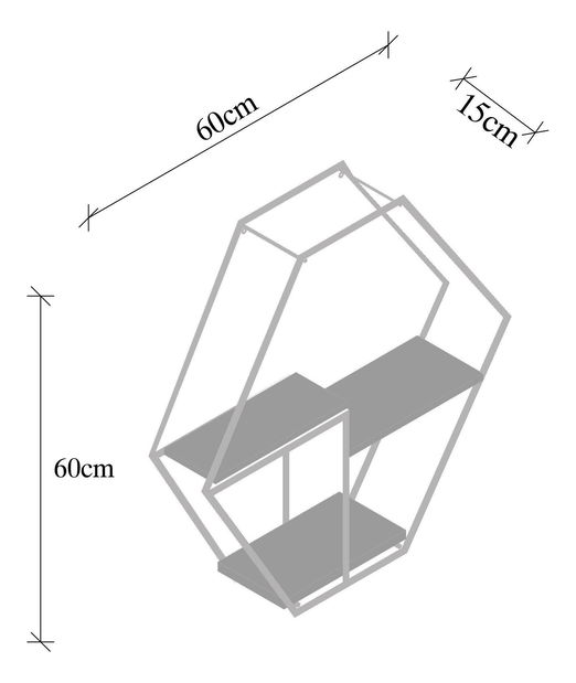 Polc Donape (dió + fekete) 