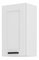 Horná kuchynská skrinka Lucid 40 G 72 1F (biela + biela)