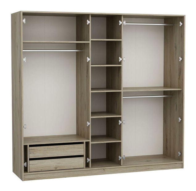 Šatníková skriňa Larimar (orech)