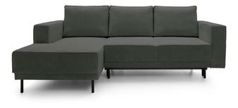 Colțar Rodriguez mini (S) (gri + negru)