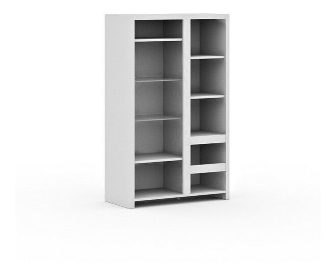 Vitrína BRW Possi REG1W1D2S/14/8 (s osvetlením)