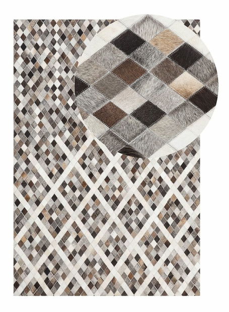 Szőnyeg 230 cm Adaminaby (sötétszürke)