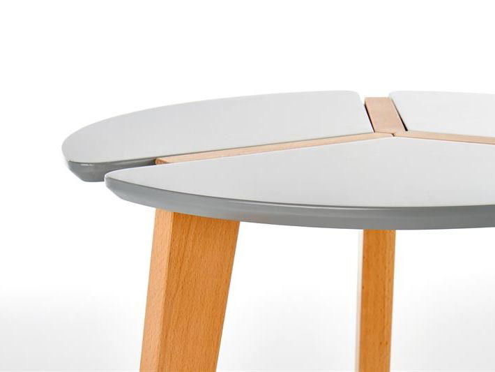 Stolić za kavu Zatte (siva)