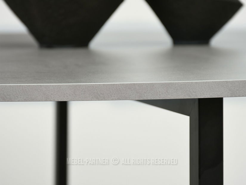 Blagovaonski stol Bird (beton + crna)