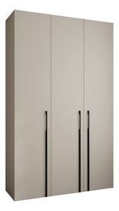 Ormar za garderobu 150 cm Carmela 50-3 (kašmir + crna)