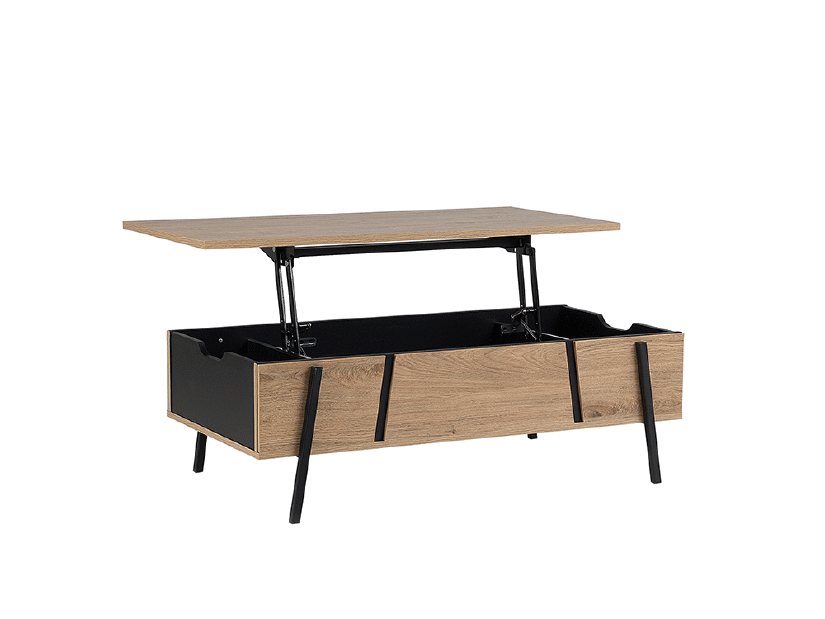 Masă de cafea Bidar (lemne deschis)