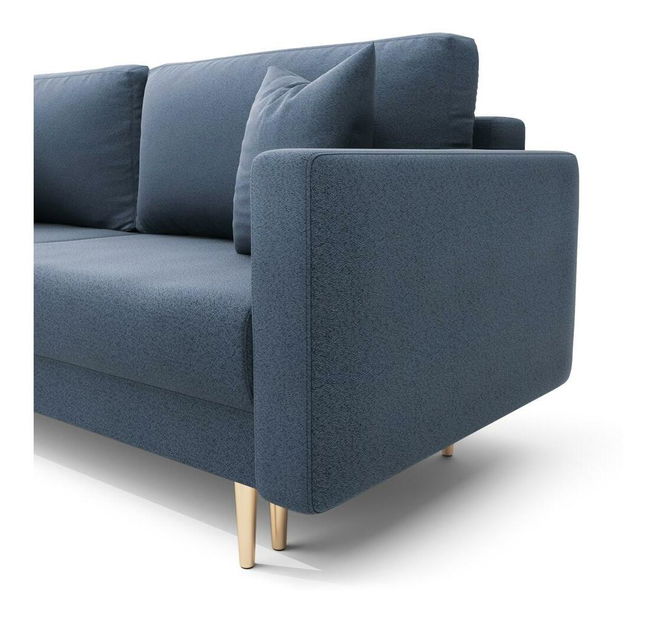 Háromszemélyes kanapé Vallera (tenerészkék)