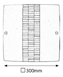 Stropné svietidlo Domino 3932 (opálové sklo + čierna + sivá)