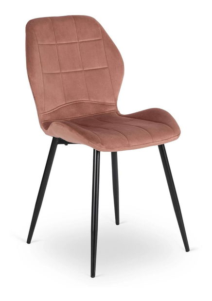 Scaun sufragerie Inolvidable (roz + negru) 