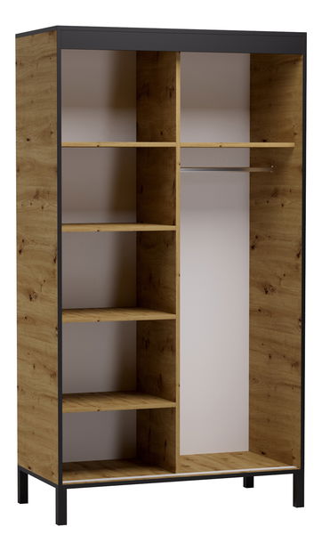 Dulap de haine Bellen (stejar artisan)