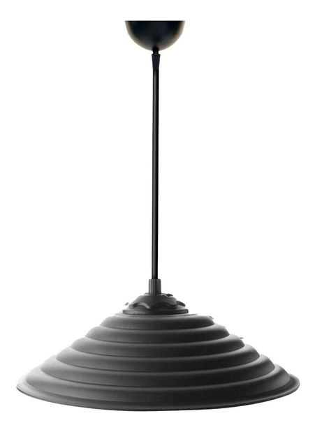 Set 2ks. stropných svietidiel Uforenzzo 1 (čierna)