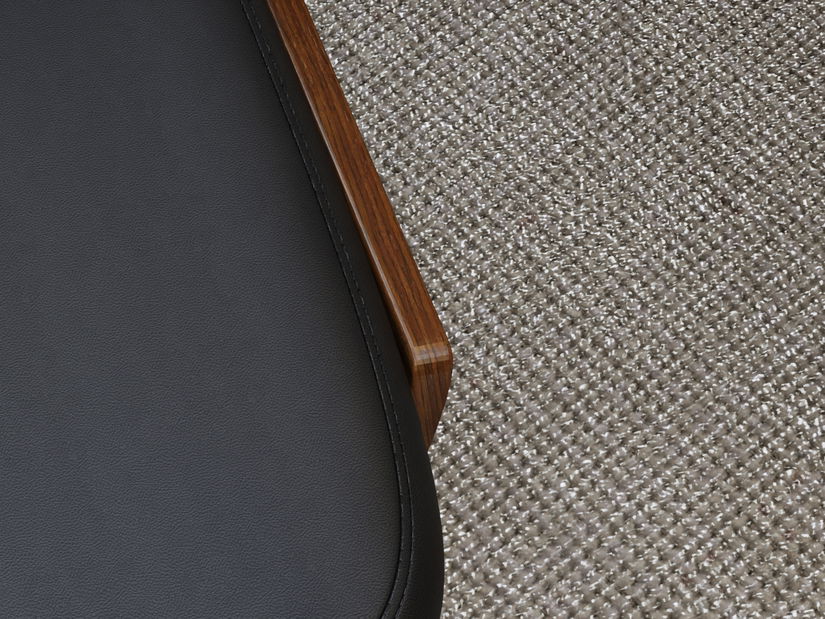 Jedálenská stolička Jugar (čierna)