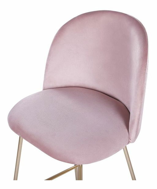 Set 2 ks. barových stoličiek ARCAL (ružová)