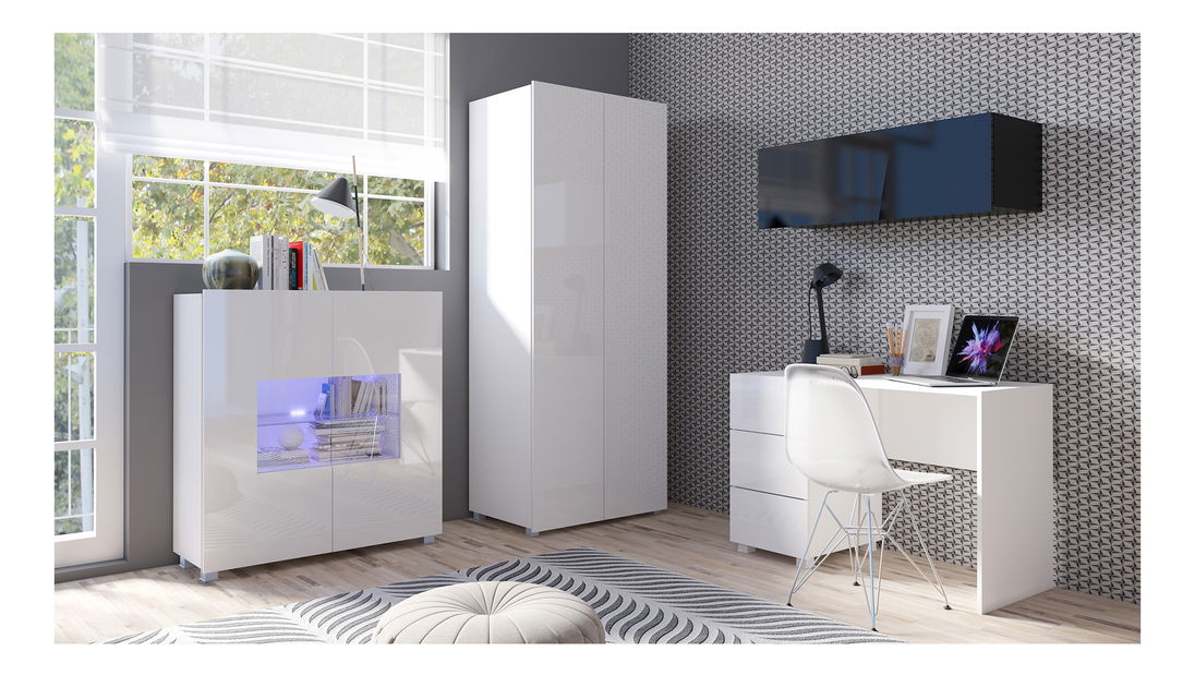 Camera de studenți Calabria C14 (Negru + Alb) (fără iluminat)