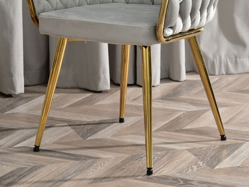 Stolica Idris (siva + zlatna)