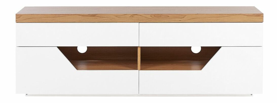 TV stolík/skrinka Cheza (biela)