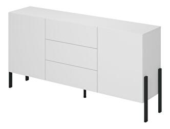 TV asztal/szekrény Kjukon 180 (matt fehér)