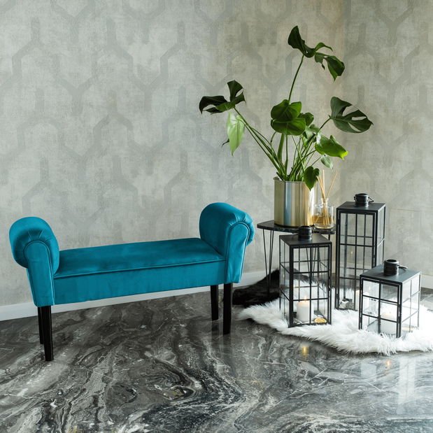 Bancă Bryona (turcoaz)